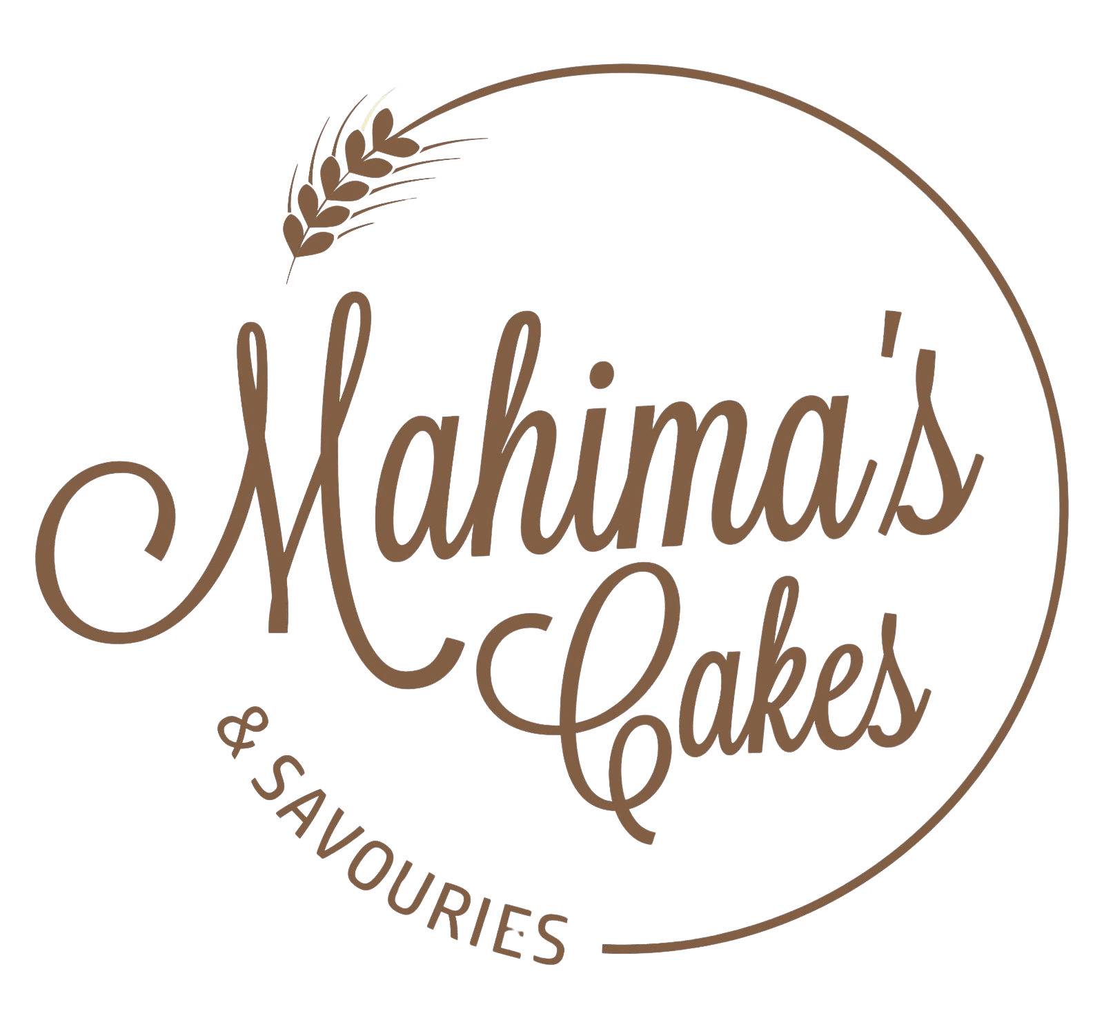 Mahima Cakes logo
