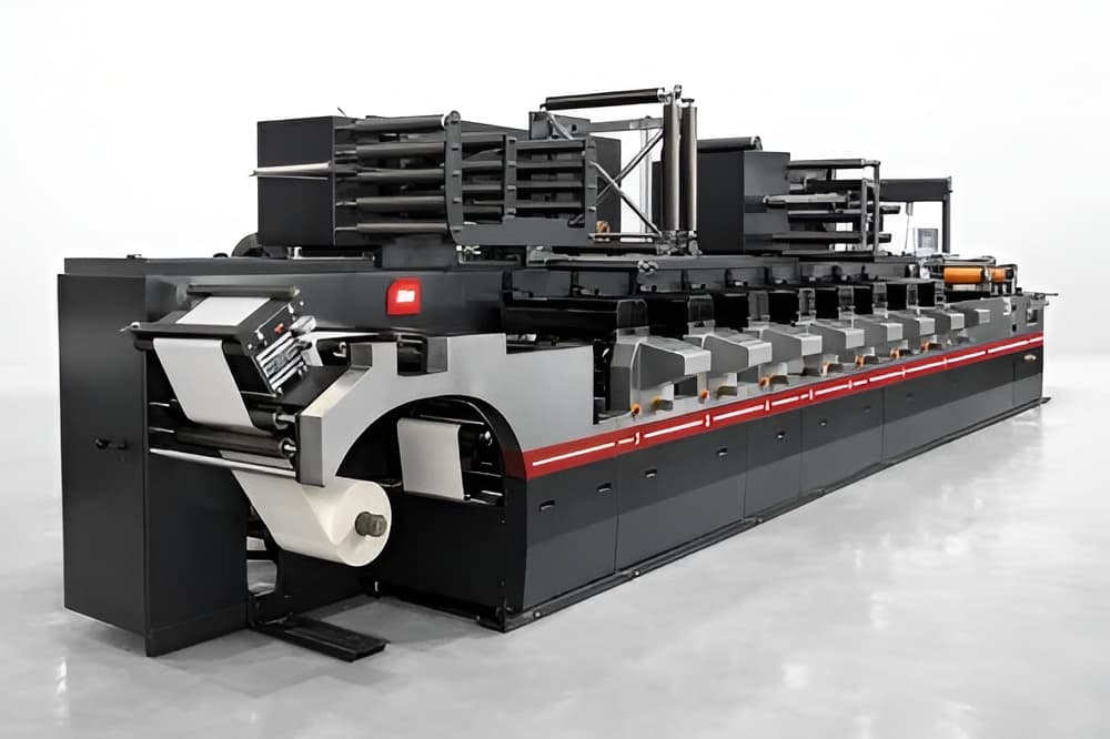 Flexographic press — 8 colour