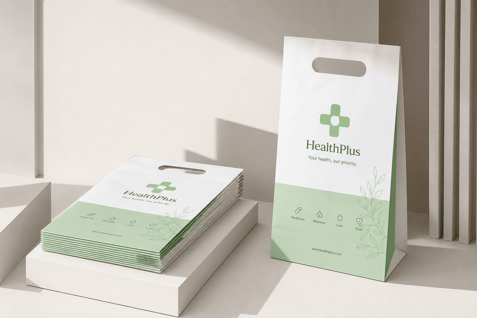 Die-Cut Handle Bags